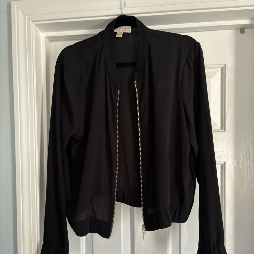 MK sheer blazer size L